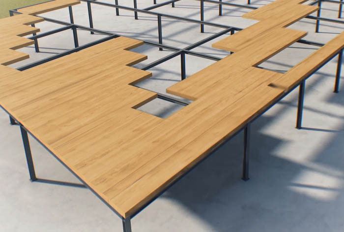 Animation 3D réalisée par Lagoon Previz pour Obm construction - projet Pontchateau par Lagoon Previz - animation architecture