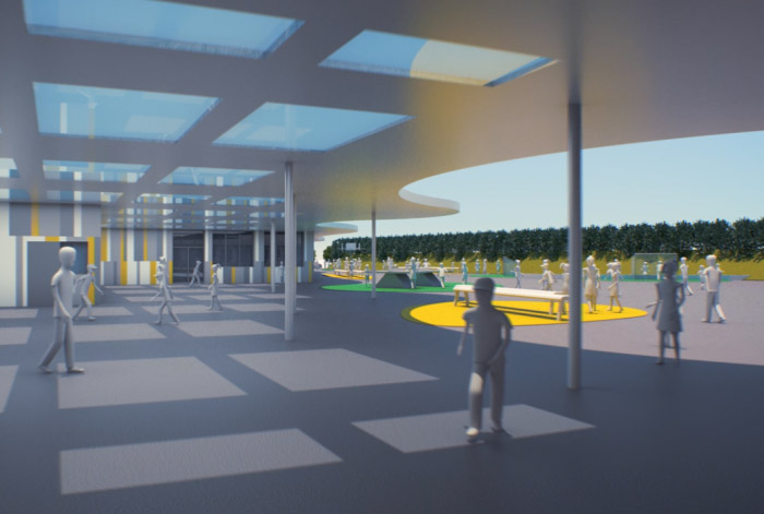 animation architecture livry-gargan - par Lagoon Previz - animation architecture